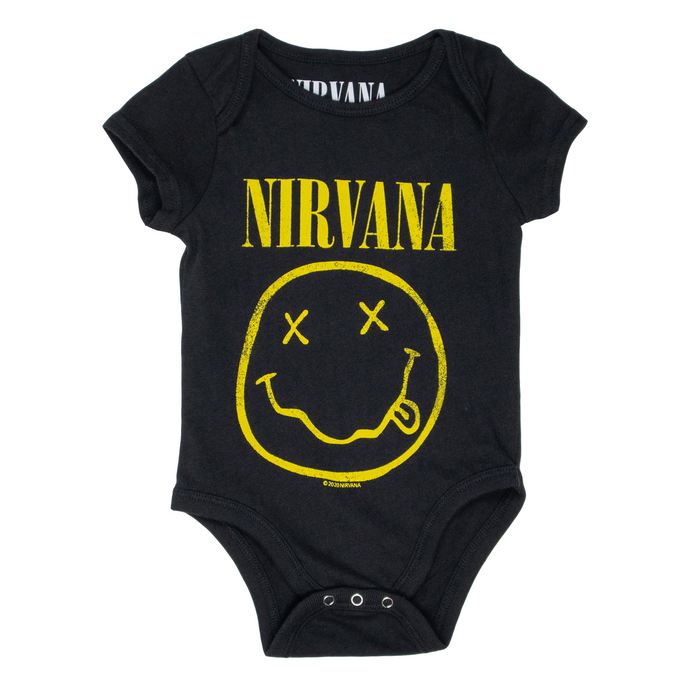 Electric Cow - Nirvana baby grow