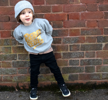 Load image into Gallery viewer, Electric Cow - Rebel Rebel kids sweatshirt
