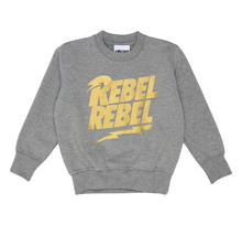 Load image into Gallery viewer, Electric Cow - Rebel Rebel Bowie kids Sweatshirt  
