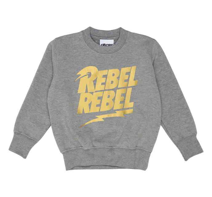 Electric Cow - Rebel Rebel Bowie kids Sweatshirt  