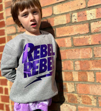 Load image into Gallery viewer, Rebel Toddler Sweat Purple
